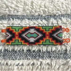 Multi Colored Beaded Bracelet